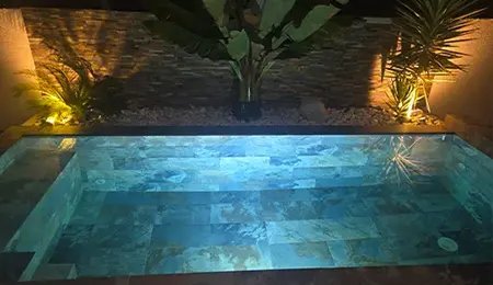 POLI DÉCOR sud Aménagement piscine – margelles pierre au Cap d'Agde 34300