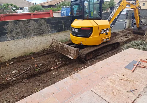 Salle de bain marbre après rénovation